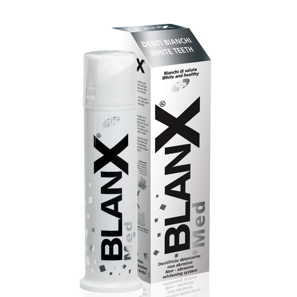 BlanX® Med Dentifricio Sbiancante – Bianco Naturale Senza Abrasioni 100 ML