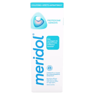 Meridol Collutorio Protezione Gengive 400 ml - Prevenzione Irritazioni e Sanguinamento Gengivale