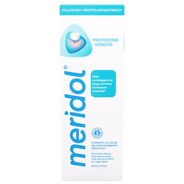 Meridol Collutorio Protezione Gengive 400 ml - Prevenzione Irritazioni e Sanguinamento Gengivale