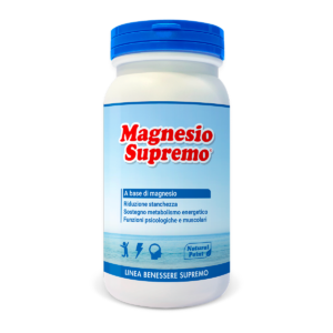 Natural Point Linea Vitamine e Minerali Magnesio Supremo Integratore 150 g