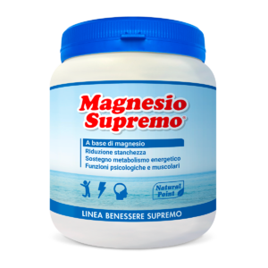 Natural Point Linea Vitamine e Minerali Magnesio Supremo Integratore 300 g