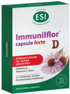 Esi Immunilflor Forte Vitamina D – ESI 30 naturcaps Difese Immunitarie