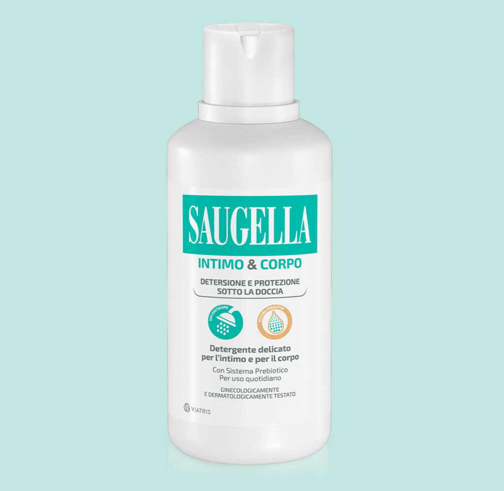 Saugella Intimo e Corpo – Detergente Delicato Doccia 500 ml | Protezione e Idratazione