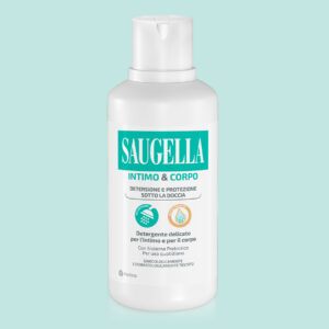 Saugella Intimo & Corpo - Detersione e Protezione sotto la Doccia, 500ml