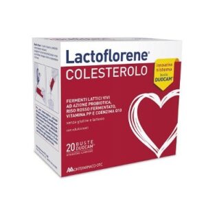 Lactoflorene Colesterolo - Integratore di Fermenti Lattici e Riso Rosso - 20 Bustine