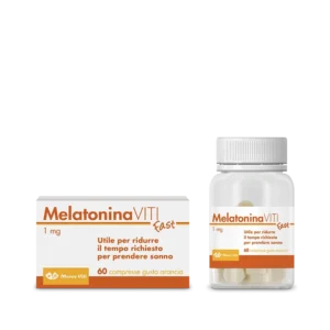 Marco Viti Melatonina Viti Fast Integratore per Sonno 60 Compresse