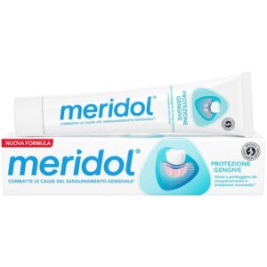Meridol Protezione Gengive, 75ml – Dentifricio Antibatterico per Gengive Sane - Prevenzione Infiammazione e Sanguinamento