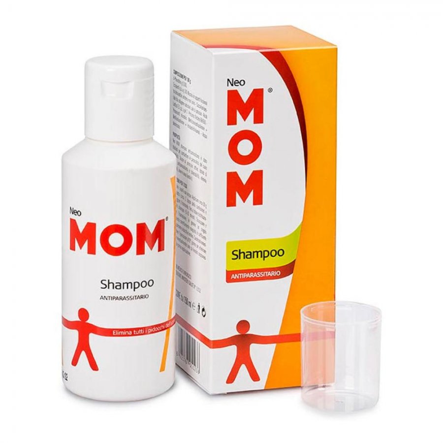 NEO MOM Shampoo – Antiparassitario-150 ml - Protezione Pidocchi e Cuoio Capelluto
