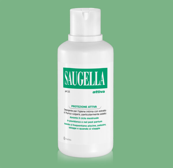 Saugella Attiva Detergente Intimo 250 ml Protezione Attiva