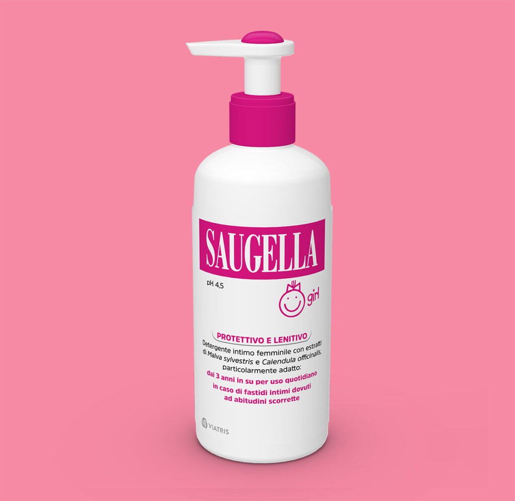 Saugella Girl Detergente Intimo 200 ml – Protezione e Benessere Bambine 3-12 anni