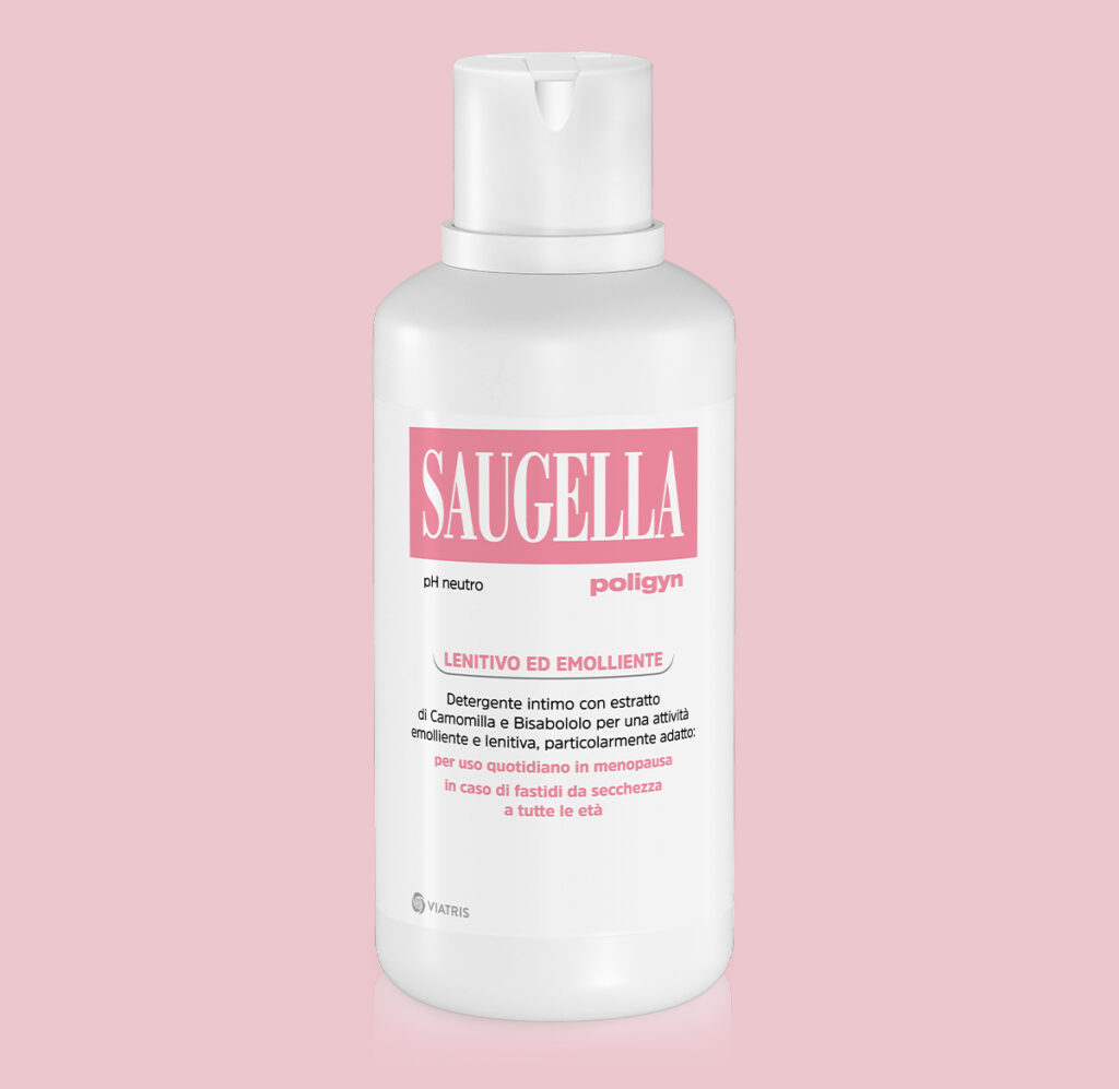 Saugella Poligyn pH Neutro – Detergente Intimo 500 ml | Lenitivo, Emolliente e Antibatterico