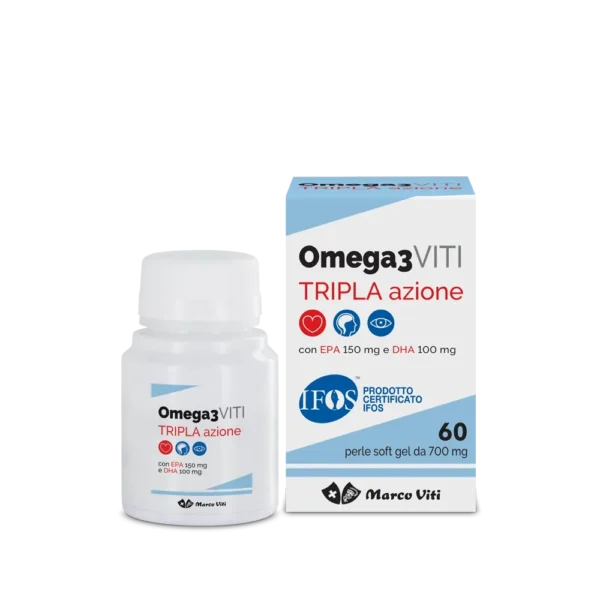 Marco Viti - Omega 3 Viti Tripla Azione - 60 Perle